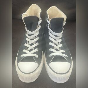 Converse Black and White High-Top Sneakers